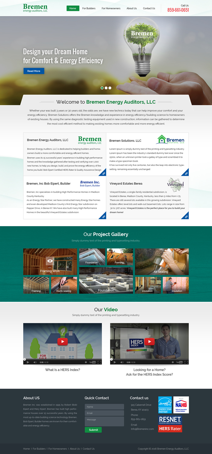 Web-Design von Sbss für Stay at Norris Lake Inc | Design #10365512