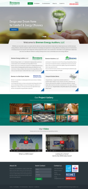 Web Design by Sbss for Stay at Norris Lake Inc | Design: #10365512
