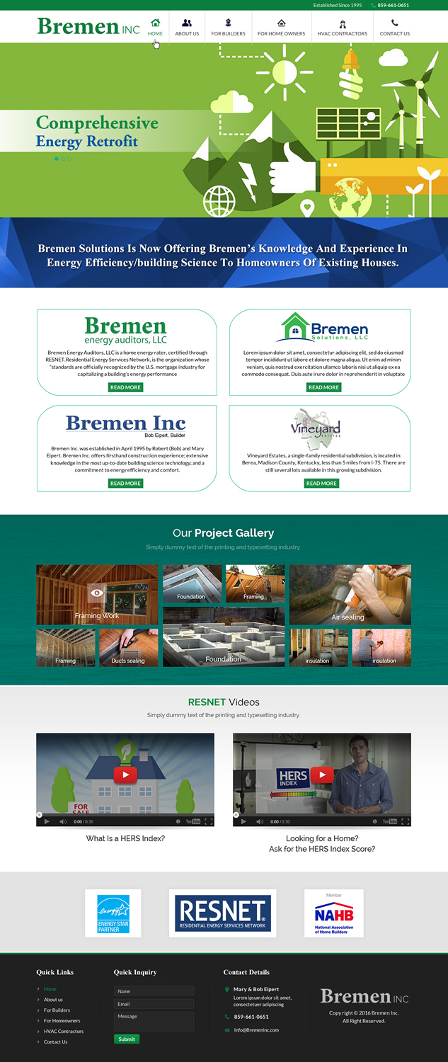 Web-Design von Sbss für Stay at Norris Lake Inc | Design #10391800