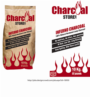 CharcoalStore,  Charcoal bag packaging and brand