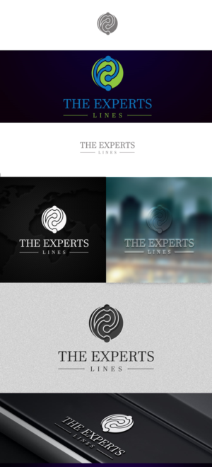 Diseño de Logo por Cut N Cue Media Solutions para THE EXPERTS LINES  | Diseño: #10250737