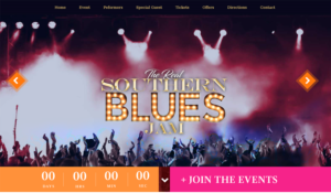 THE REAL SOUTHERN BLUES JAM---a CONCERT | Diseño Web por Expert Designer