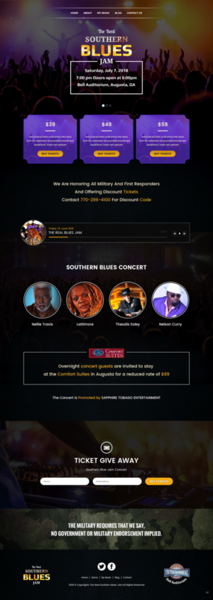 Web Design by pb for 1960 | Design: #18944864