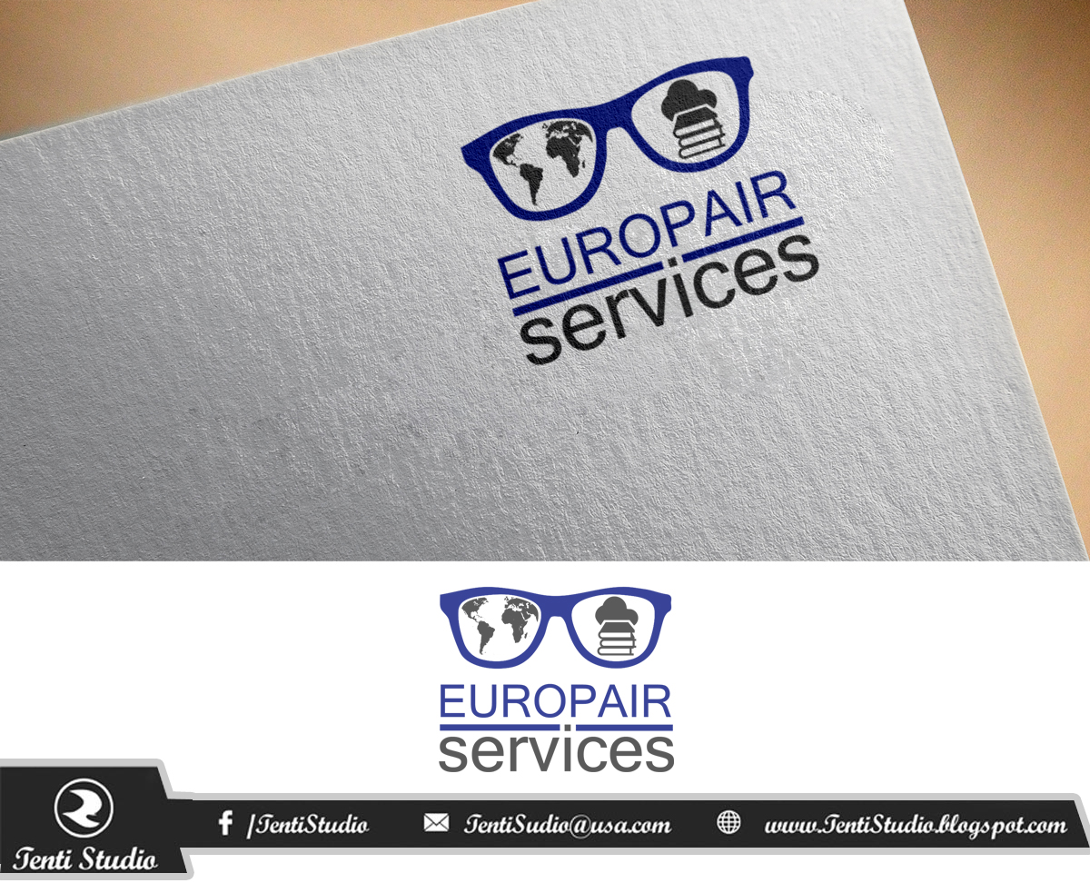 Diseño de Logo por Tenti Studio para Europair Services | Diseño #10796640