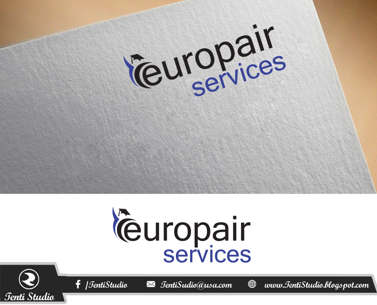 Logo Design by Tenti Studio for Europair Services | Design #10796641