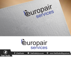Logo Design by Tenti Studio for Europair Services | Design: #10796641