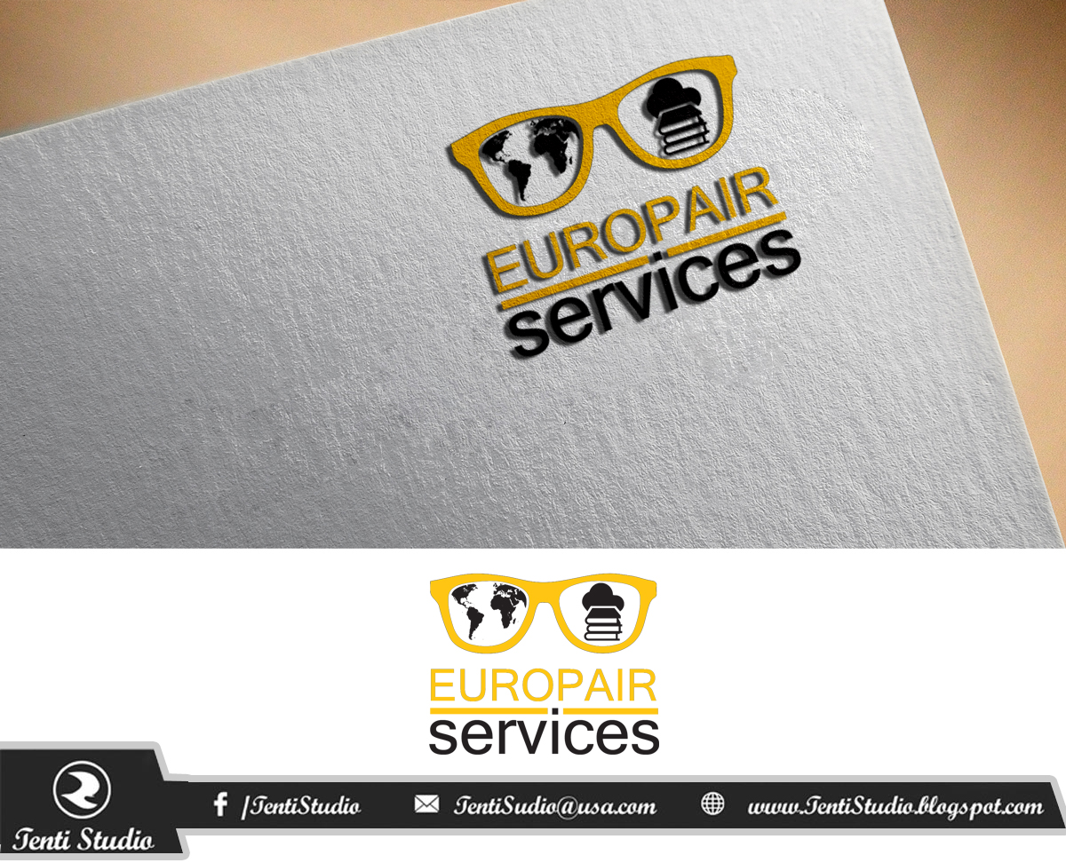 Logo Design by Tenti Studio for Europair Services | Design #10796642