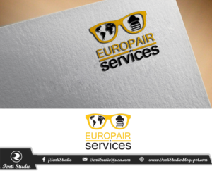 Logo Design by Tenti Studio for Europair Services | Design: #10796642