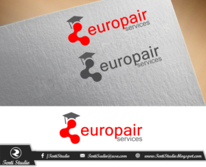 Logo Design by Tenti Studio for Europair Services | Design: #10796644