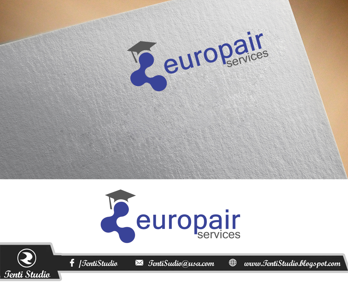 Logo Design by Tenti Studio for Europair Services | Design #10796646