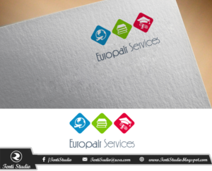 Logo Design by Tenti Studio for Europair Services | Design: #10796959