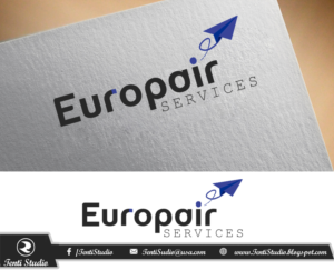 Logo Design by Tenti Studio for Europair Services | Design: #10849661