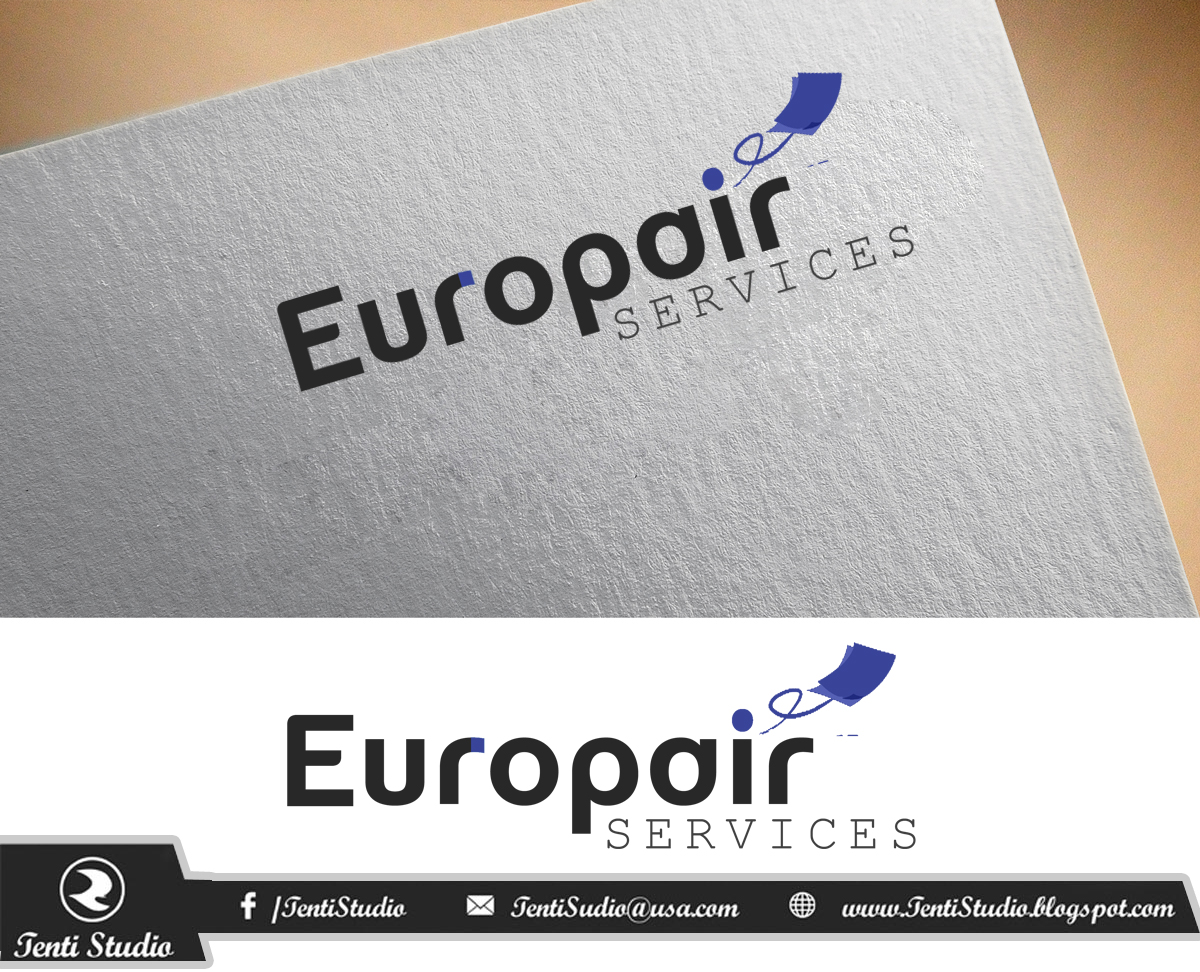 Logo Design by Tenti Studio for Europair Services | Design #10851836