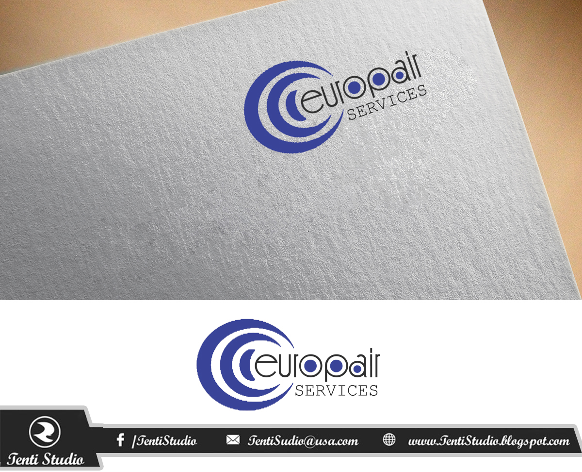 Logo Design by Tenti Studio for Europair Services | Design #10851841