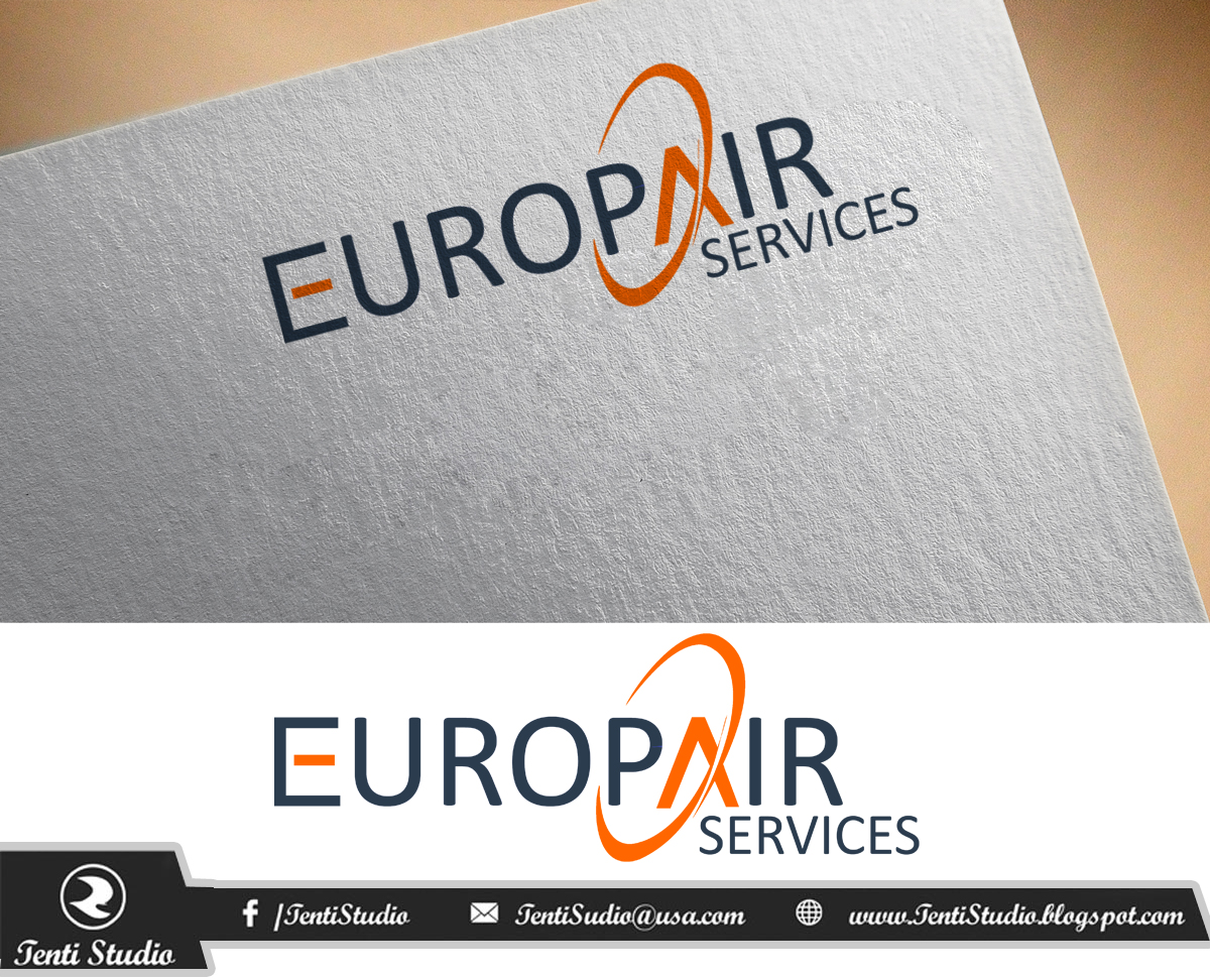 Logo Design by Tenti Studio for Europair Services | Design #10857308