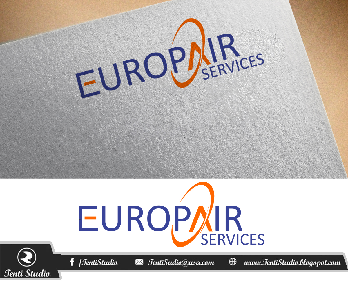 Logo Design by Tenti Studio for Europair Services | Design #10857309