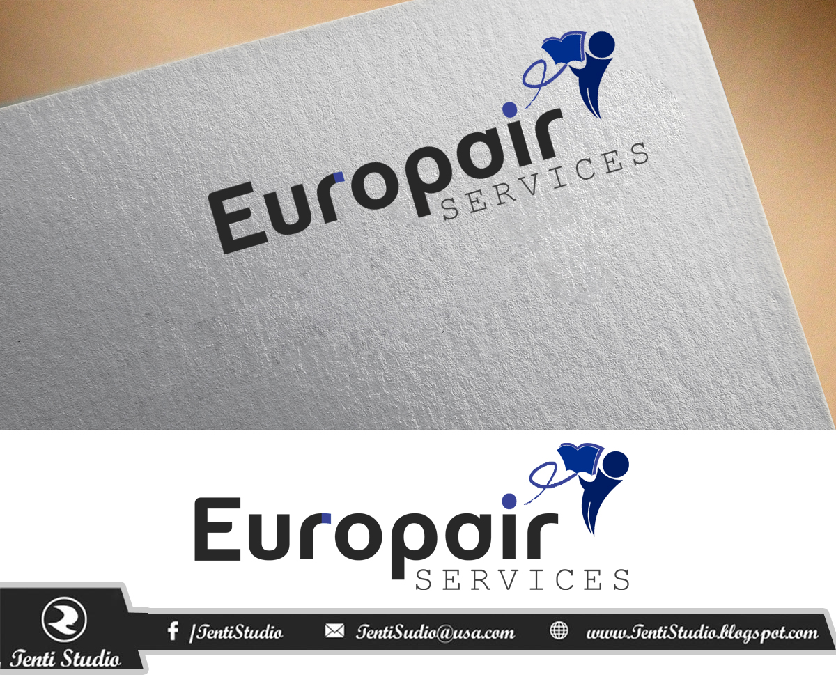 Logo Design by Tenti Studio for Europair Services | Design #10993900