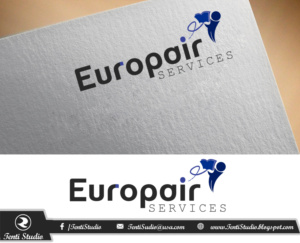 Logo Design by Tenti Studio for Europair Services | Design: #10993900