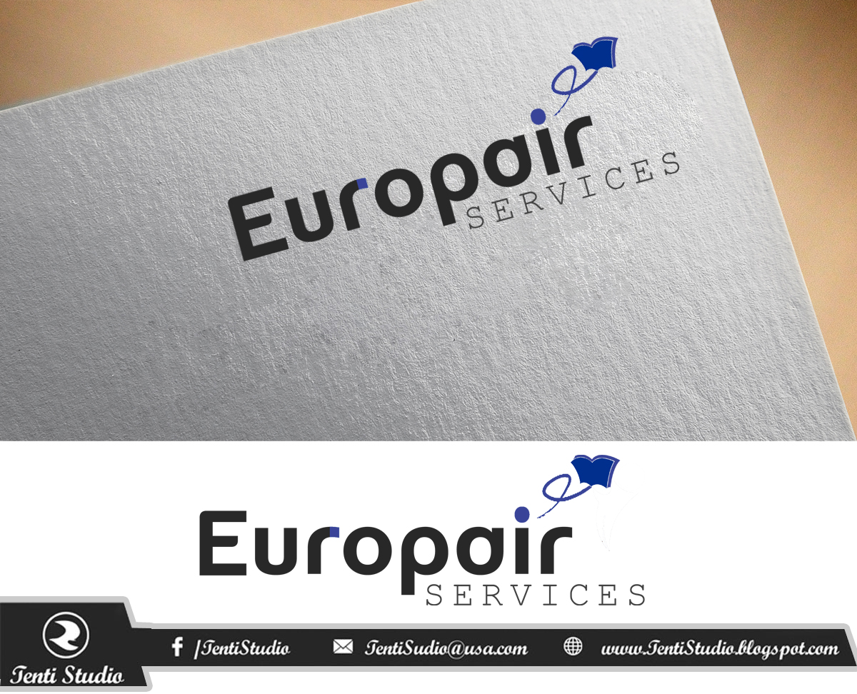 Logo Design by Tenti Studio for Europair Services | Design #10993901