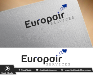 Logo Design by Tenti Studio for Europair Services | Design: #10993901