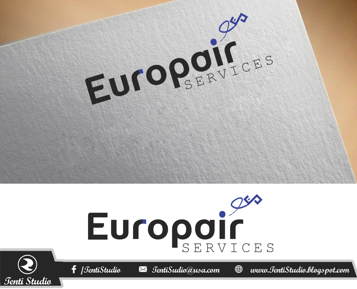Logo Design by Tenti Studio for Europair Services | Design #10993902