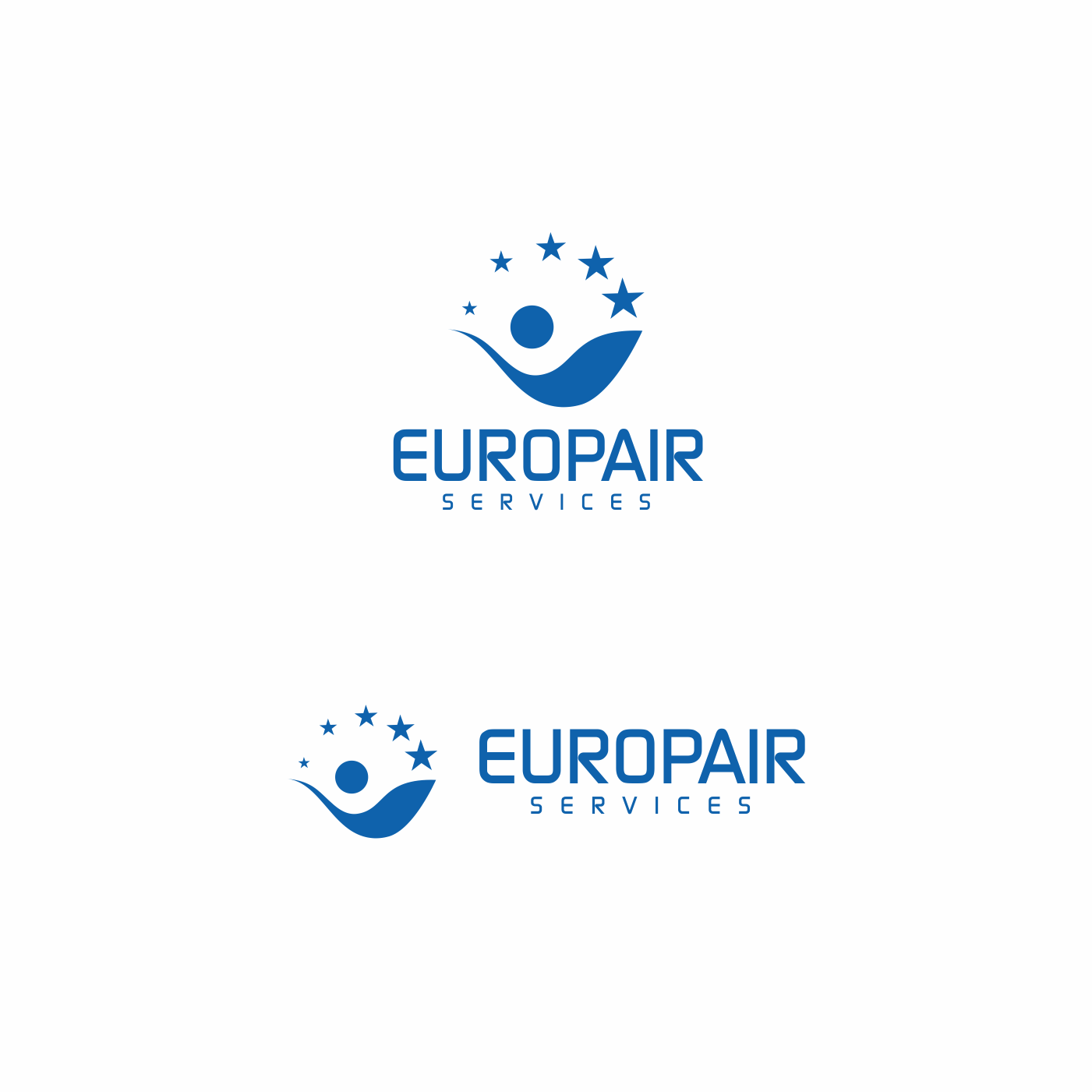 Logo Design by bagusrusz for Europair Services | Design #10820689