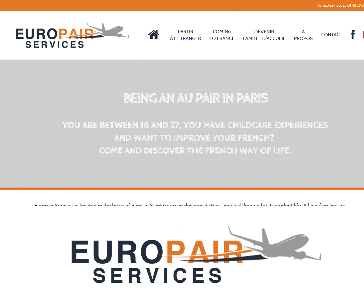 Logo Design by girlandhavean for Europair Services | Design #10944585