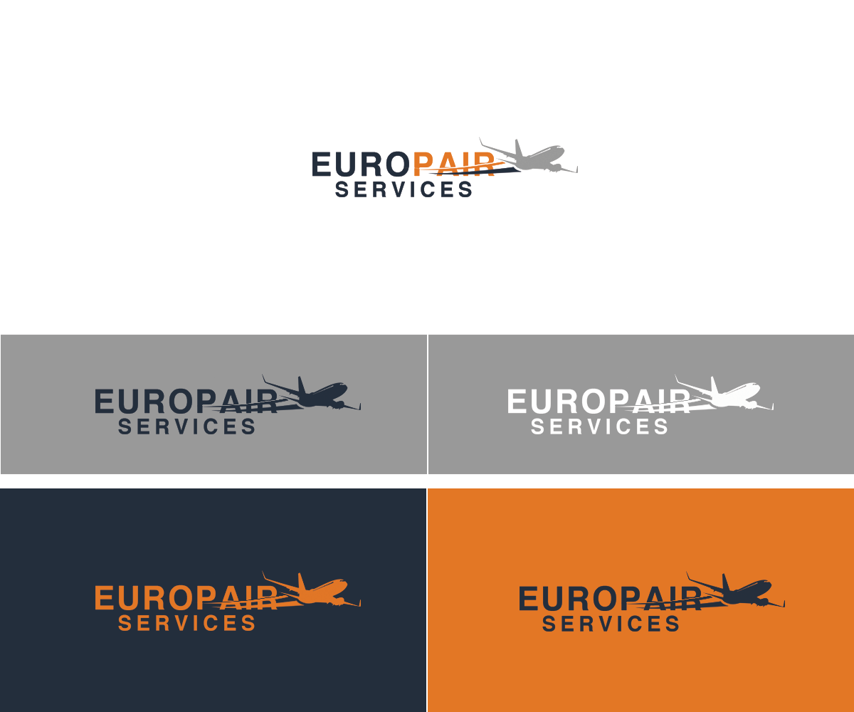 Logo Design by girlandhavean for Europair Services | Design #10944588