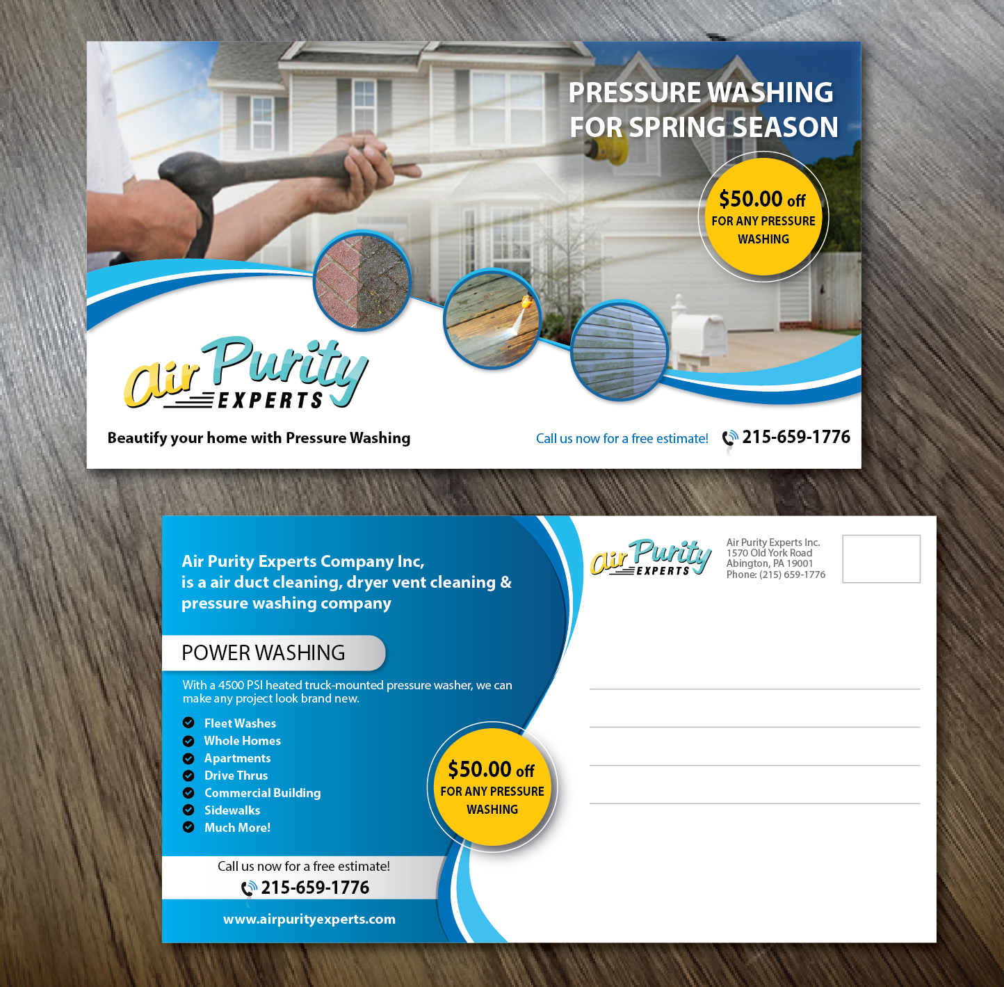 Postcard Design by alex989 for this project | Design #10267967
