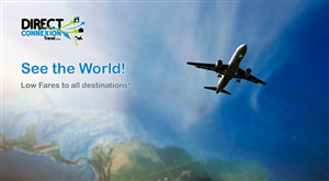 Diseño De Banner Publicitario por yadunath para Direct Connexion Travel | Diseño: #2176888