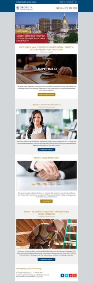 Email Marketing Design by JustACreative1 for this project | Design: #10314411