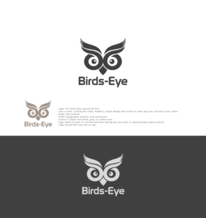 Logo Design by tajammuldesigner for Birds-Eye  | Design: #10251764