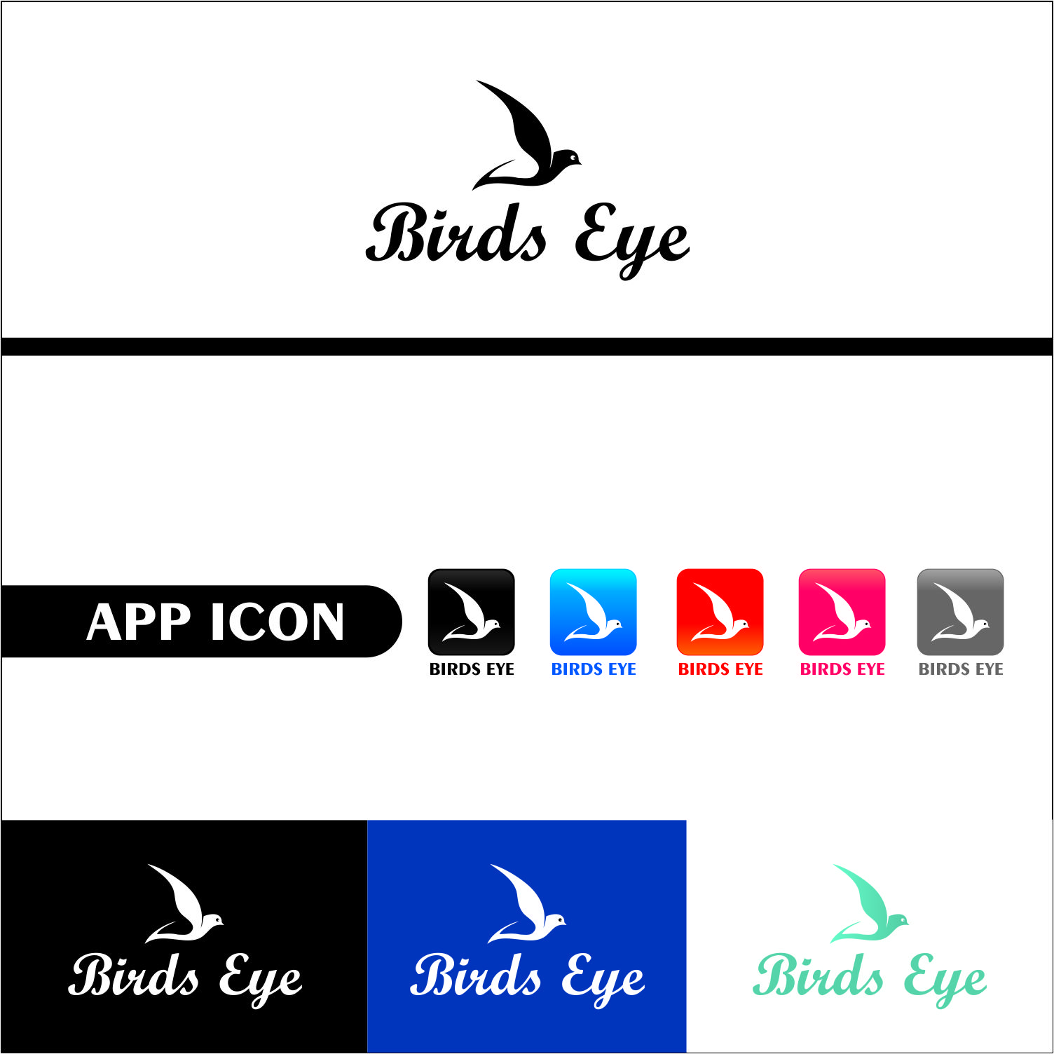 Logo Design by Mohits27 for Birds-Eye  | Design #10308457
