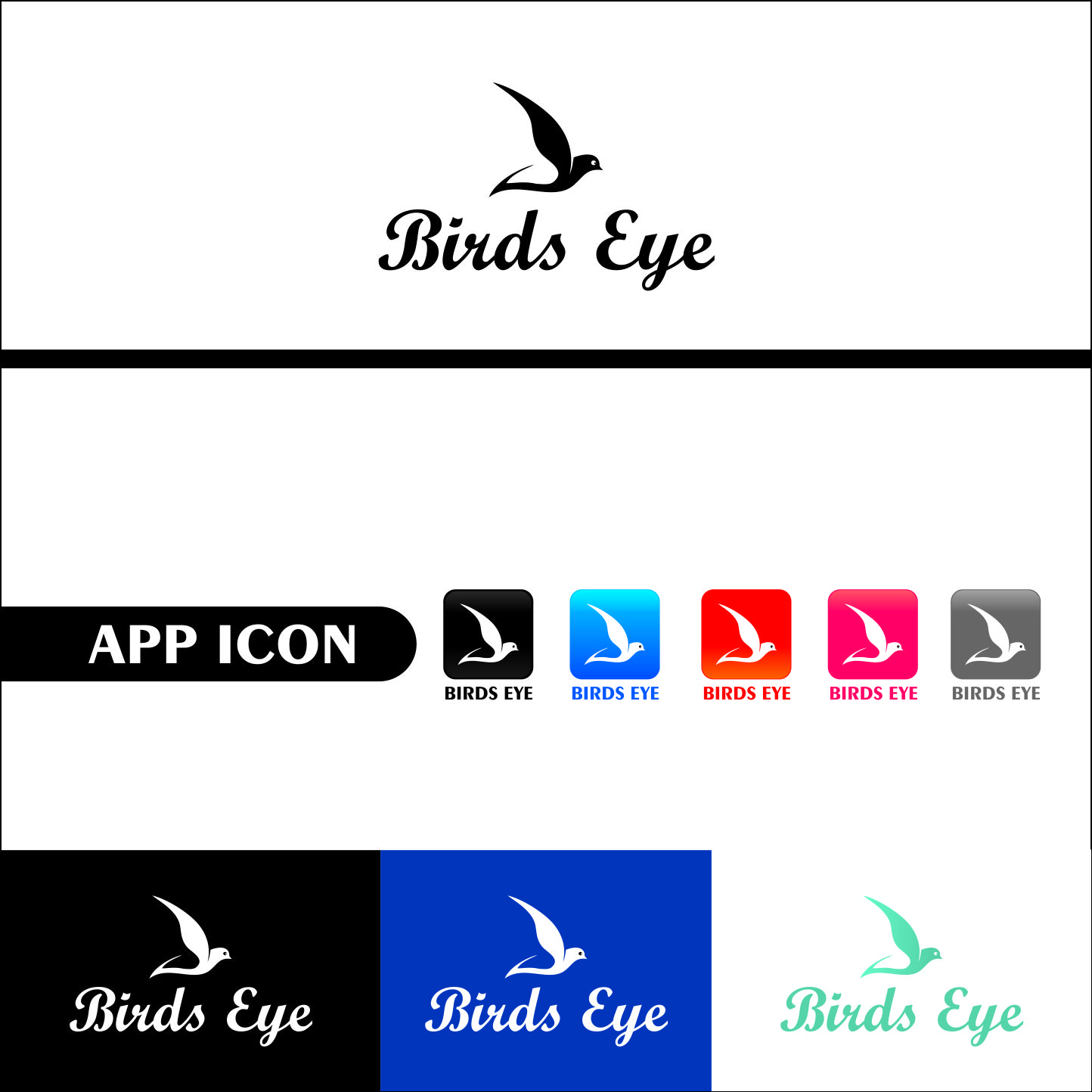 Logo Design by Mohits27 for Birds-Eye  | Design #10308459