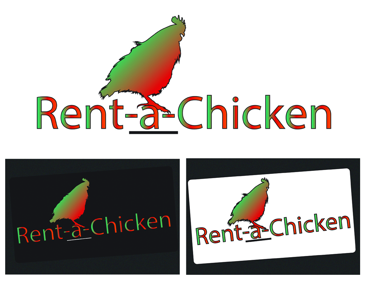 Logo Design by Nathan Creative for Rent A Chicken | Design #2166139