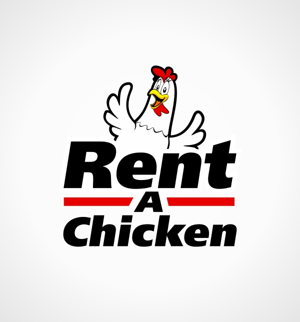 Logo Design by cubepixel for Rent A Chicken | Design #2169454