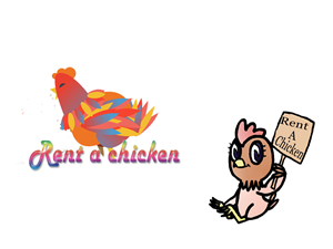 Logo Design by Mellu Bear for Rent A Chicken | Design: #2168097