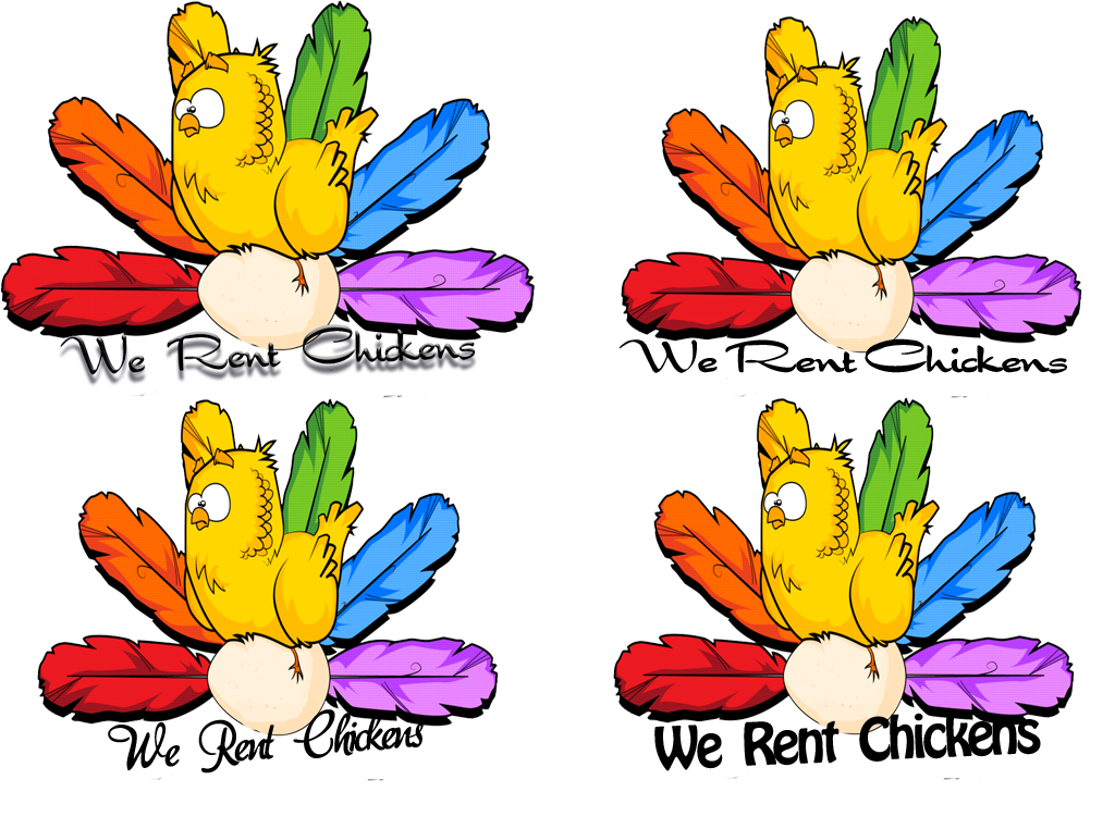 Logo Design by Mellu Bear for Rent A Chicken | Design #2199358