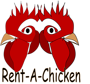 Logo Design by Kathleen for Rent A Chicken | Design: #2166275