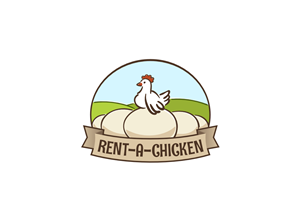 Logo Design by sicasimada for Rent A Chicken | Design: #2222902
