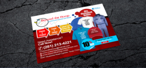 Postcard -  We customize work clothing with your company name and/or logo | Postkarten-Design von NatPearlDesigns