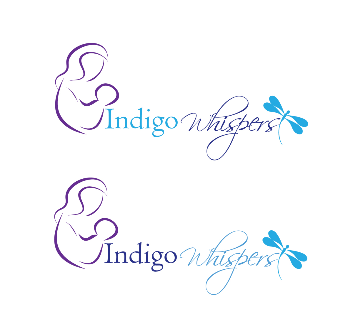 Logo Design by Soula Vetter for Indigo Whispers | Design #2173830