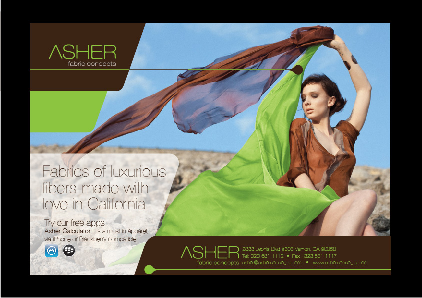 Advertisement Design by ganz abecia for asher concepts | Design #2205111