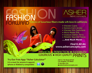 Design Publicitaire par Sbss pour asher concepts | Design : #2188503