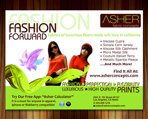 Design Publicitaire par Sbss pour asher concepts | Design : #2188505