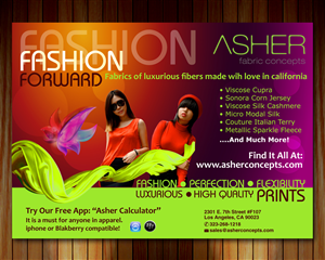 Design Publicitaire par Sbss pour asher concepts | Design : #2188523