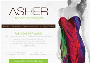 Advertisement Design by JCR for asher concepts | Design #2180774