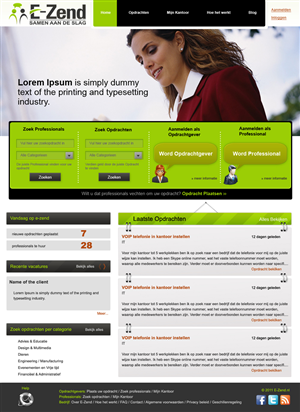 Web-Design von pb für dieses Projekt | Design: #457365