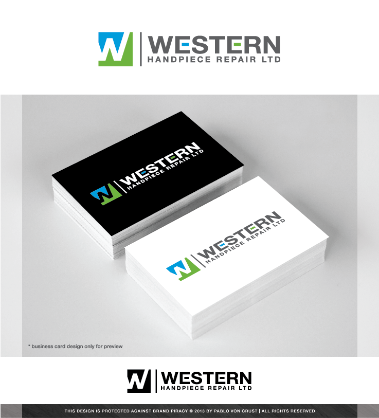 Logo Design by Pablo Von Crust for Western Handpiece Repair Ltd. | Design: #2173260