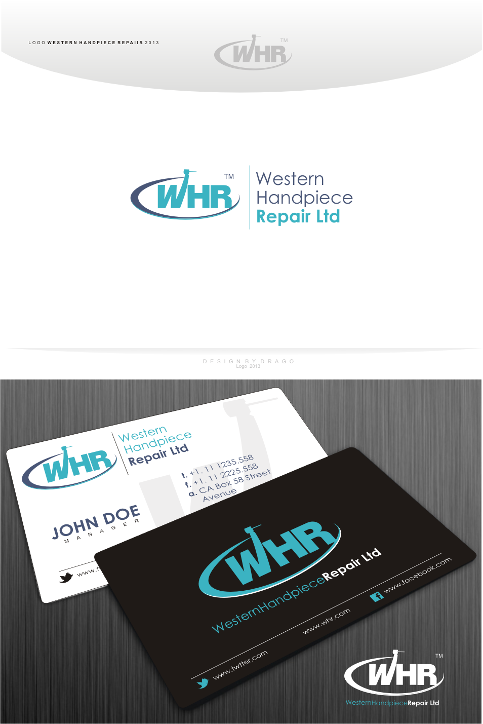 Design de Logo par Drago pour Western Handpiece Repair Ltd. | Design #2215011